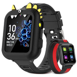 Kids Smart Watch Boys Gift Age 3-12 with 39 Games Alarm Clock Camera Video Music Player Pedometer Flashlight 12/24 hr HD Touch Screen Kids Watch Christmas Birthday Toys for Boys Ages 4 5 6 7 8 9 10