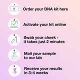 MyHeritage DNA Test Kit: Genetic Testing for Ancestry & Ethnicity Covering 2, 114 Geographic Regions and DNA Matching to Relatives