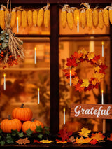 JMTONE Window Candles with Light Sensor Dusk to Dawn, 14PCs Window Candles Battery Operated with Nano Adhesive Strip, 6.1" Flameless Taper Candle for Halloween, Christmas, Xmas Holiday Home Decor