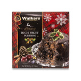 Walker’s Rich Fruit Pudding - 14.1 Oz Plum Pudding for Christmas - Luxury Holiday Treat and Dessert from Scotland