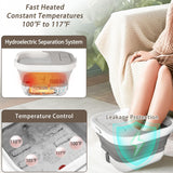 UNIFULL Collapsible Foot Spa Bath with Heat and Remote Control