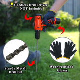 Sunnyglade 100PCS 48" Driveway Marker 5/16" Dia Reflective Driveway Poles