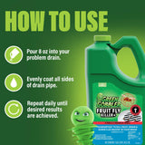 Green Gobbler Fruit Fly Goodbye Gel Drain Treatment | Killer Flies & Eliminator (1 Gallon)