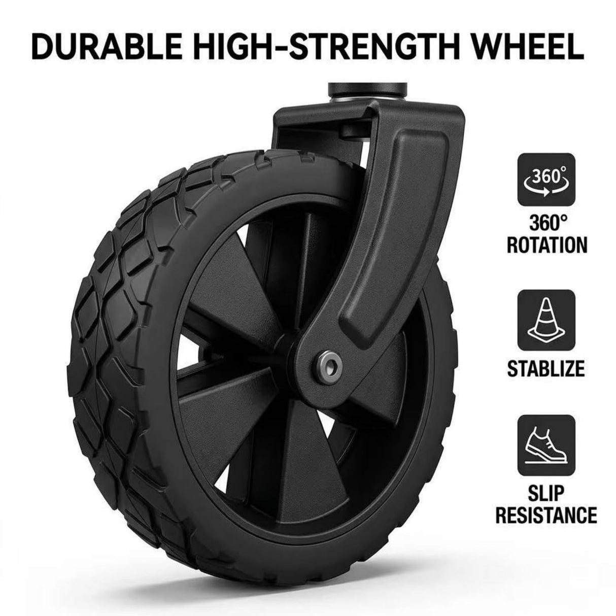 Opkkcun 80L Small Collapsible Wagon Cart Foldable Garden Cart with All Terrain Wheels, Lightweight Portable Utility Wagon for Beach, Camping, Grocery, Shopping, Outdoor Sports