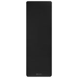 Gaiam Essentials Thick Yoga Mat with Easy-Cinch Strap (Black, 10mm)