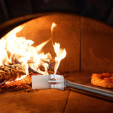 G.a HOMEFAVOR Pizza Oven Ash Rake, Pizza Oven Accessories, 47 Inch Overall