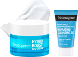 Neutrogena Hydro Boost Gel Cream Face Moisturizer + Trial Cleanser, 2 pk