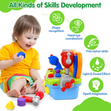 Toys for 1 Year Old Boy, Musical Toy Tool Bench, 1 2 3 Years old Boy Gifts