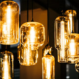 Weyolin Edison Light Bulbs,120V, E26 Base, T10 Tubular Bulbs, 25W Clear Incandescent, Warm White, Dimmable Vintage Tubular Style Showcase Bulb (6-Pack)
