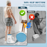 Waterproof Foot Cast Cover for Shower Adults with New Upgraded Non-Slip Padding Bottom, Reusable Ankle Cast Protector for Foot Surgery to Keep Wound & Bandages Dry