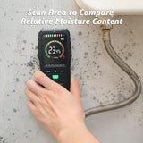 Pinless Moisture Meter for Wall,Floor – Digital Moisture Tester