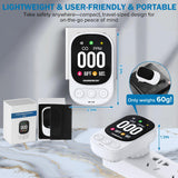 3-in-1 Carbon Monoxide Detector Plug in - Ultra HD Display with 85dB Audible Sound & Light Alarm - Accurate 0-999 ppm Detection for Home, Office, Hotel, RV, Camping, Tent & Indoor Use