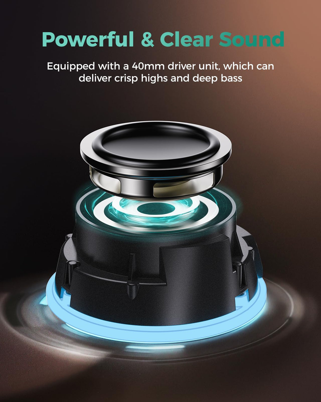 Stocking Stuffers for Men Women Teens: White Elephant Gifts for Adults HD Sound Bluetooth Speaker with Phone Stand, Cool Gadgets, Christmas Birthday Anniversay Gifts Ideas Girl Trendy Stuff-Black