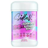 SEDLAV 99% Isopropyl Alcohol Wipes - 99% Rubbing Alcohol Wipes for Tech Use (80 Count Pack)