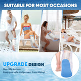 Waterproof Extra Wide Leg Cast Cover for Shower with Non-Slip Bottom for Leg Cast Protector for Surgery Wounds, Bandage, Large Cast, Knee Immobilizer/Brace, Walking Boots [2025 Upgraded Reusable]