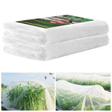 FOTMISHU Garden Netting 10x50FT Ultra Fine Mesh Netting Bird Barrier Protection Vegetable Fruit Tree Bushes Plant Cover for Raised Bed