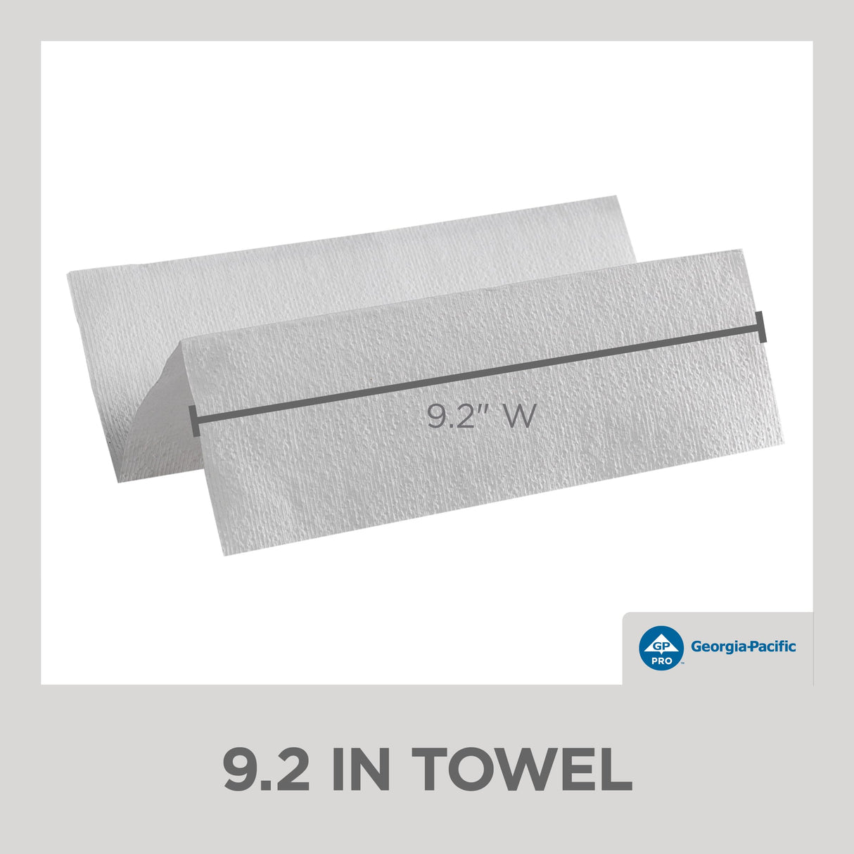 Georgia-Pacific Professional Series Premium Multifold 2-Ply Towels by GP PRO, White, 2344214, 150 Towels Per Pack, 16 Packs Per Case