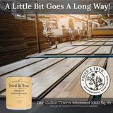 Tried & True Original Wood Finish, Pint - Linseed Oil & Beeswax Blend, Ideal for All Woodwork, Long-Lasting Durability, Food Safe Sealer, Non-Toxic Wood Finish