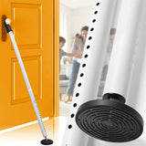 Door Security Bar – 600LB Heavy Duty Anti-Slip Door Stopper Jammer Stick,Adjustable 24.5–50.7'' Lock Blocker for Home,Apartment&Travel,Portable for Hinged Front & Sliding Patio Doors