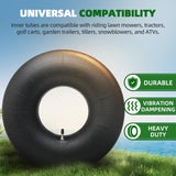 AR-PRO (2 Packs 20x8.00-8, 20x8-8, 20x10.00-8, 20x10-8 Inner Tube Replacement with TR-4 Straight Valve Stem for Mower/Tractor/Golf Cart/Garden Trailer and More
