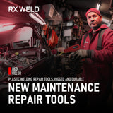 RX WELD 2-in-1 Plastic Welder, 1000PCS Hot Stapler Repair Kit