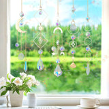 Sun Catcher Kits for Adults, 228pcs DIY Suncatcher Making Supplies Arts and Crafts for Girls Women Hanging Ornaments for Indoor Windows Prism with Crystal Balls Gift for Birthday Mother's Day