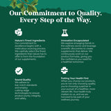 Natures Craft High Strength 250mg Lactoferrin & 1000mg Monolaurin Supplement (30 Servings) - Microbiome Digestive Health Immune Support Supplement - Lactoferrin and Monolaurin Capsules - Vegetarian