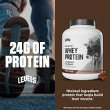 Levels Grass Fed Whey Protein Powder, No Artificials, 24G of Protein, Chocolate Mocha, 5LB