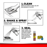 Flex Seal MAX, 17 oz, 1-Pack, Clear, Stop Leaks Instantly, Waterproof Rubber Spray On Sealant Coating, Perfect for Gutters, Wood, RV, Campers, Roof Repair, Skylights, Windows, and More