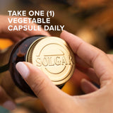 Solgar Naturally Sourced Vitamin K2 (MK-7) 100 mcg - 50 Vegetable Capsules, Pack of 2 - Whole Food Source from Natto Extract - Non-GMO, Gluten Free - 100 Total Servings