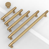 Coinkoly 10 Pack Champagne Bronze Cabinet Pulls Knurled Cabinet Knobs for Dresser Drawer Pulls Brass Cupboard Hardware for Cabinets CK0029