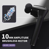 CAREKING 2-in-1 Detachable Muscle Massage Gun Deep Tissue with 20'' Extension Handle, Back and Neck Massager for Pain Relief, Handheld Massager for Shoulder Lower Back Leg Waist, FSA HSA Eligible