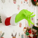3D Printed Christmas Hand Wall Decor Ornament Holder, Funny