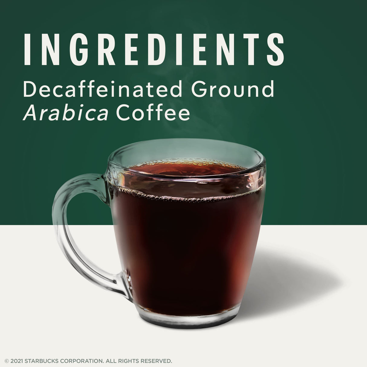 Starbucks Ground Coffee—Starbucks Blonde Roast Coffee—Decaf Veranda Blend—100% Arabica—6 bags (12 oz each)