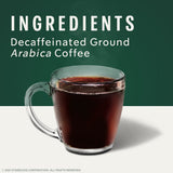 Starbucks Ground Coffee—Starbucks Blonde Roast Coffee—Decaf Veranda Blend—100% Arabica—6 bags (12 oz each)