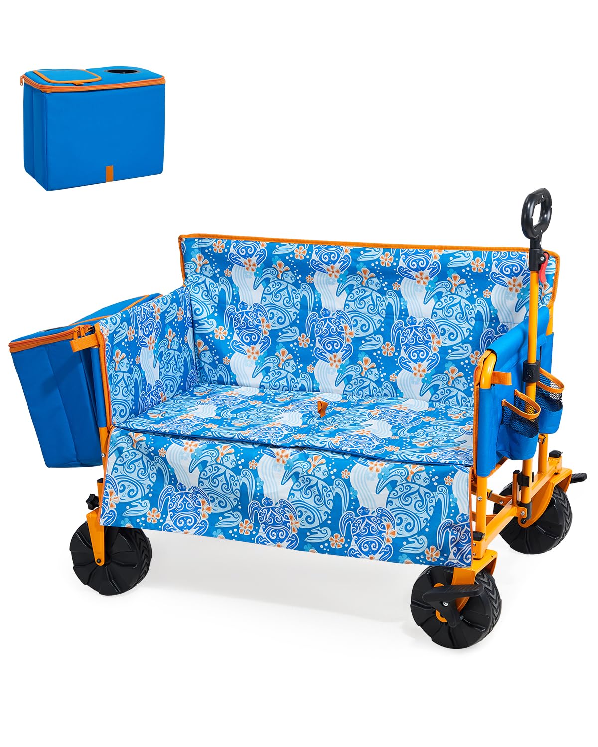 Old Bahama Bay 500lbs Love-Seat Wagon 3-in-1 Bench Wagon Seat for 2 Adults