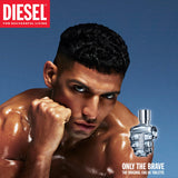DIESEL Only The Brave, Eau de Toilette for Men, Fougere Scent With Notes of Lemon, Rosemary & Ambery Wood, 6.8 Fl. Oz.
