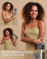 Fanttik C8 Nano 3.7V Cordless Electric Scissors & FanttikSolo 6 in 1 AirWave Air Auto Wrap Styler