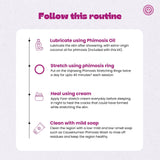 Vajraang Phimosis Stretching Rings Kit, Ring Removal Tool And User Manual | Includes 20 Graduated Rings | Fast Results | No-Side-Effects (With Phimosis Oil & Cream)