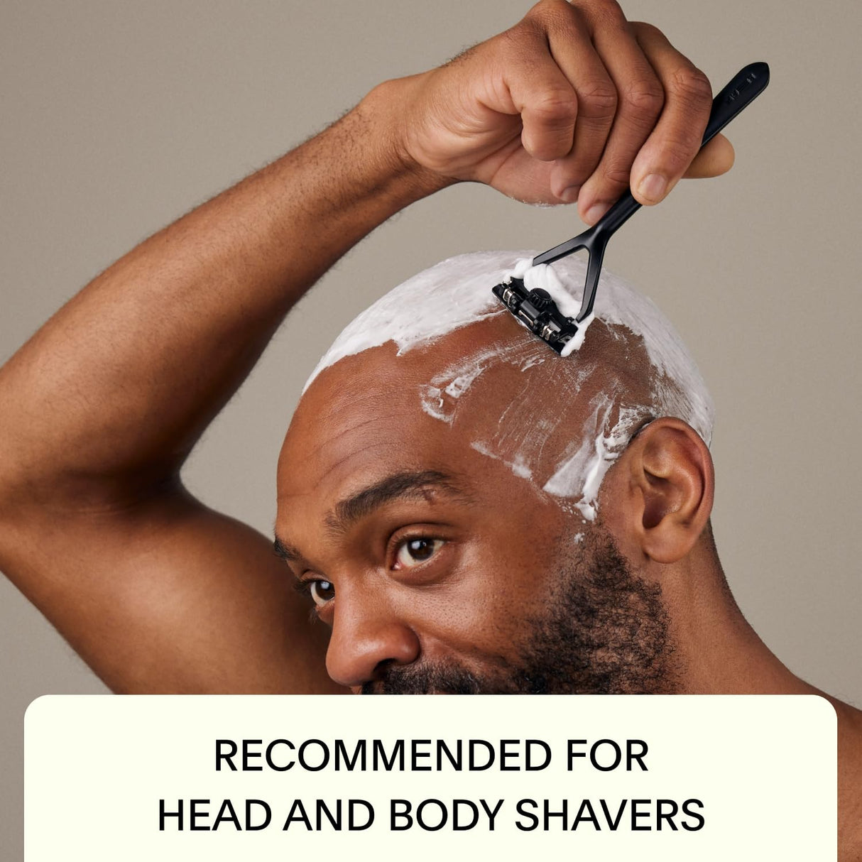 Leaf Shave | Leaf Razor, Gold - All-Metal, Eco-Friendly Shaver for Women & Men; Includes 10 Stainless Steel Single-Edge Blades; Recommended for Head Shaving and Leg Shaving