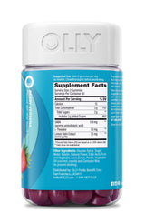 OLLY Goodbye Stress Gummy, GABA, L-Theanine, Lemon Balm, Stress Relief Supplement, Berry - 60 Count