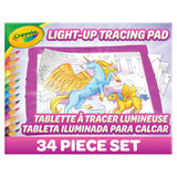 Crayola Light Up Tracing Pad Pink, Best Birthday, Holiday & Christmas Gifts for Girls & Boys, 6, 7, 8 Year Olds, Kids Toys, Light Box Art Kit for Kids [Amazon Exclusive]