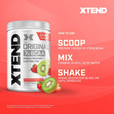 Xtend Original BCAA Powder 7g BCAA and 2.5g L-Glutamine, Sugar Free Post Workout Muscle Recovery Drink with Amino Acids for Men & Women, 30 Servings