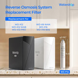 Waterdrop F1A Alkaline Mineral Filter, Replacement for X8-WAN & X12 & X12-WAB & X12-PRO & X16 & X16-BAS Tankless Reverse Osmosis System, Minerals Added, 12-month Lifetime