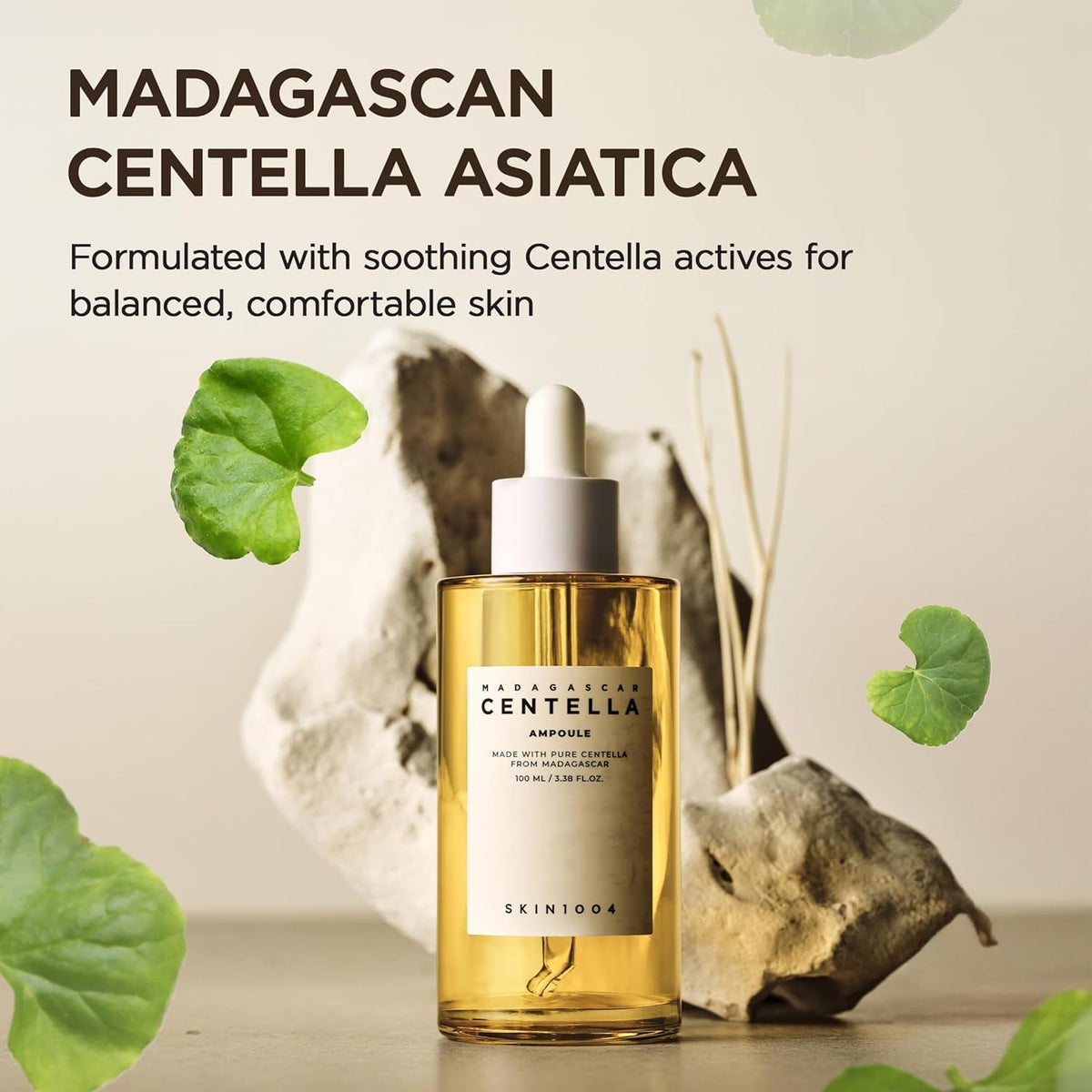 SKIN1004 [Hudson's Pick] Centella Ampoule, Korean Face Serum, 3.38 fl.oz