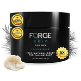 Forge Skin The Men's Wrinkle Defense Beef Tallow Balm for Skin | Beef Tallow for Skin Face Mens Skin Care Anti-Aging Cream Facial Skincare Face Moisturizer for Men |Mens Face Moisturizer Beef Tallow