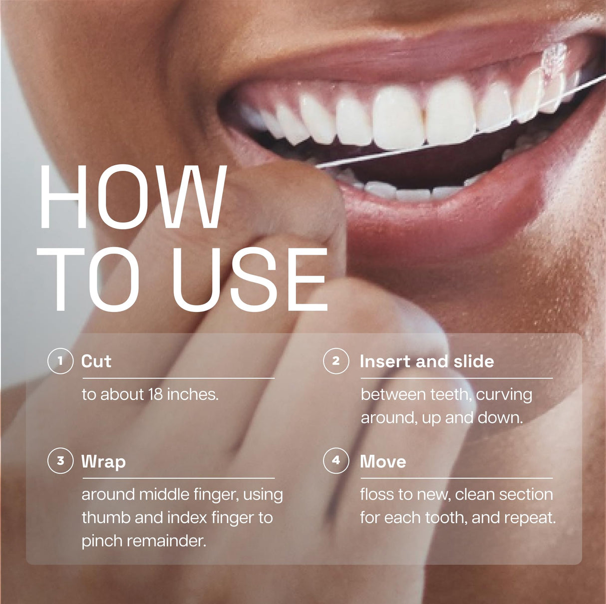 REACH Ultraclean Dental Floss, Mint, Plaque Remover for Teeth, Shred Resistant, Waxed, Easy on Gums & Teeth, Mint, Oral Care, PFAS Free, for Adults & Kids, 6 Pack, 30 yd