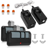 for liftmaster Chamberlain Craftsman Garage Door Opener Remote & Sensor Universal, Garage Door Opener Remote 893MAX 893LM 373LM 971LM, 41A5034 Safety Sensor Kit