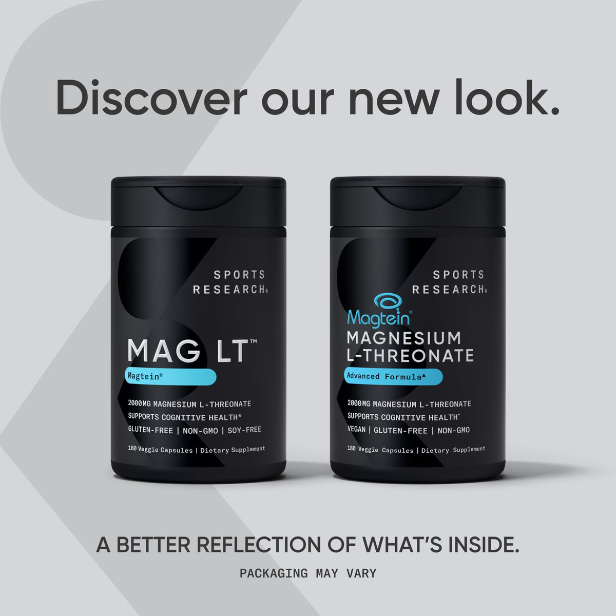 Sports Research® Magnesium L-Threonate 2000mg w/Magtein®, 90 Count