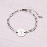 Medical Alert ID Bracelet for Women, Paperclip Adjustable Customized Medic Jewelry 18k Gold Rose Silver, Personalized Engraving, Hypoallergenic Waterproof, Includes Gift Box & Med ID Wallet Card